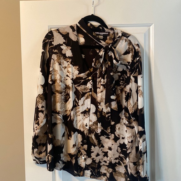 Karl Lagerfeld blouse - Picture 2 of 2